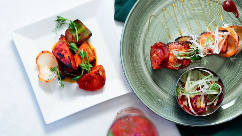 Sizzling tandoori grill